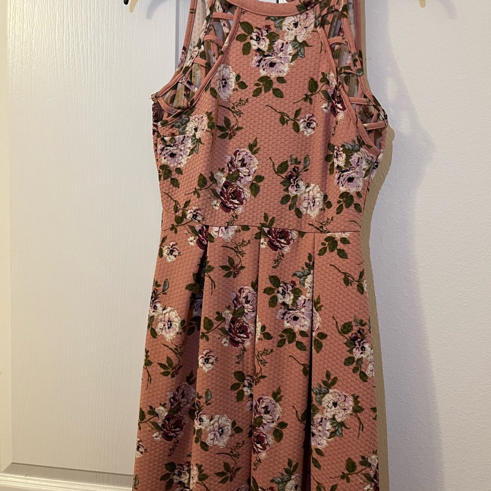 Floral Sleeveless Dress